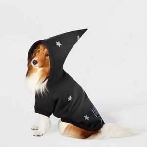 Black Starry Dog Wizard Costume